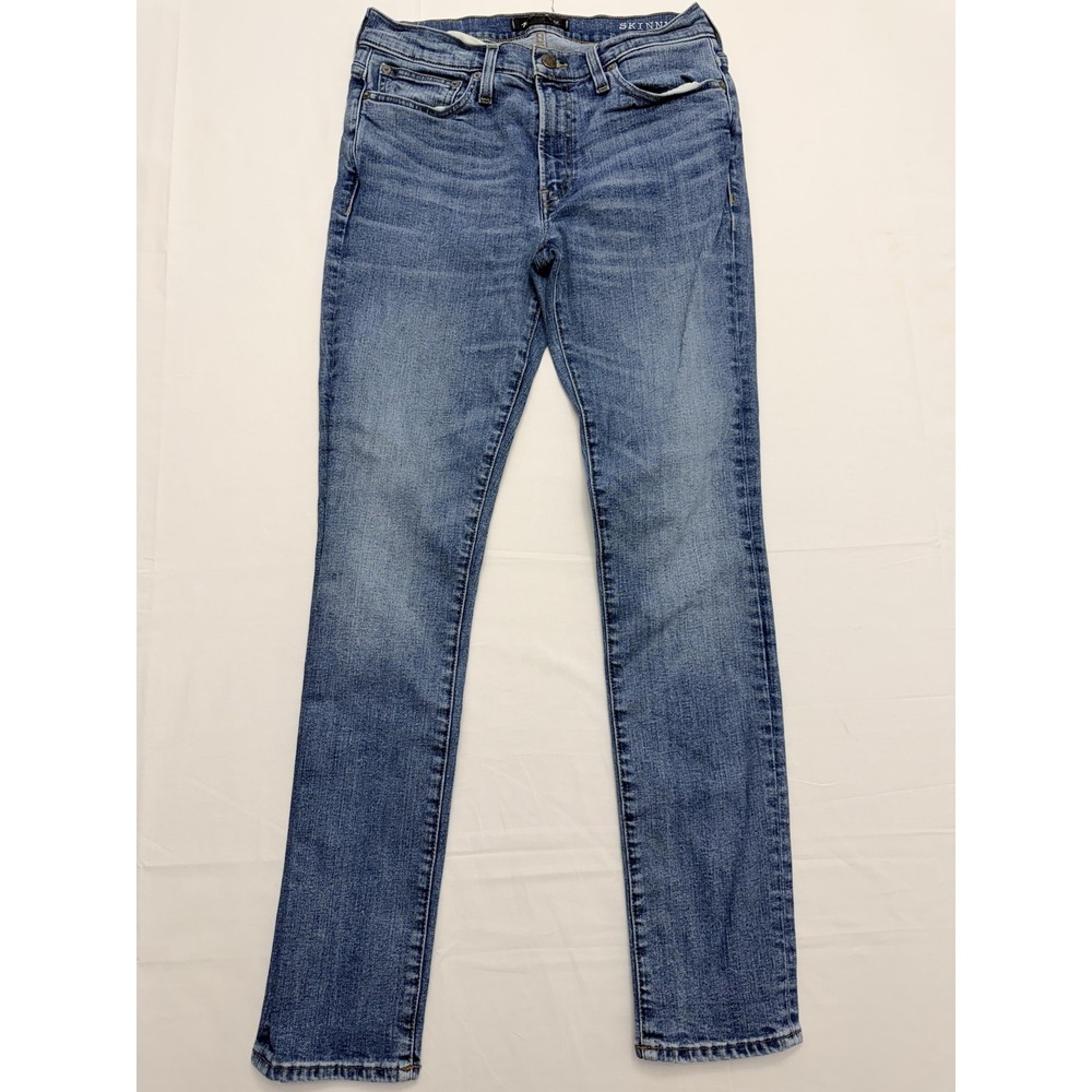 Madewell Skinny Jeans Mens 31x32 Blue Medium Wash Slim Stretch Denim Pants